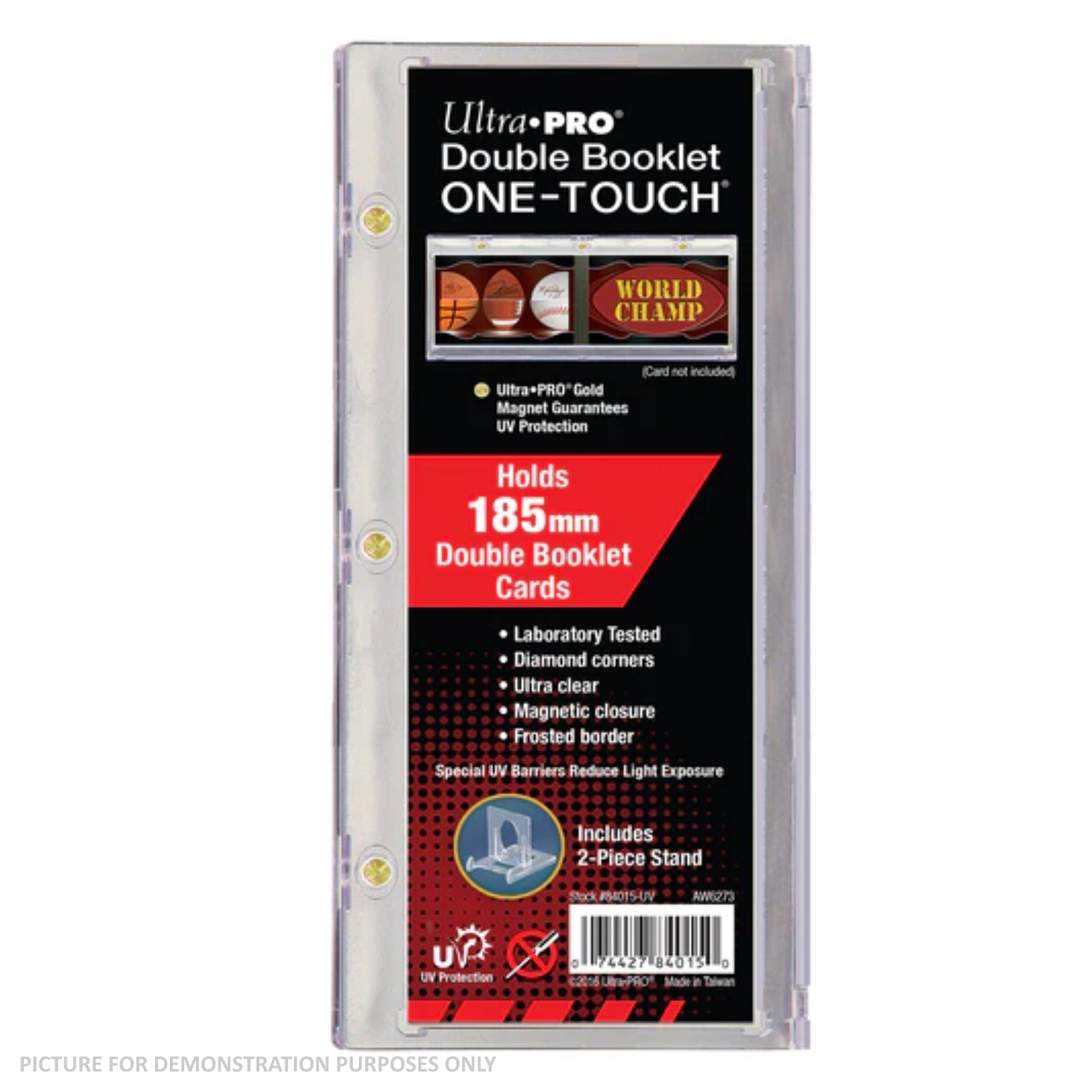 Ultra Pro One-Touch 130pt Double Booklet Card 185mm